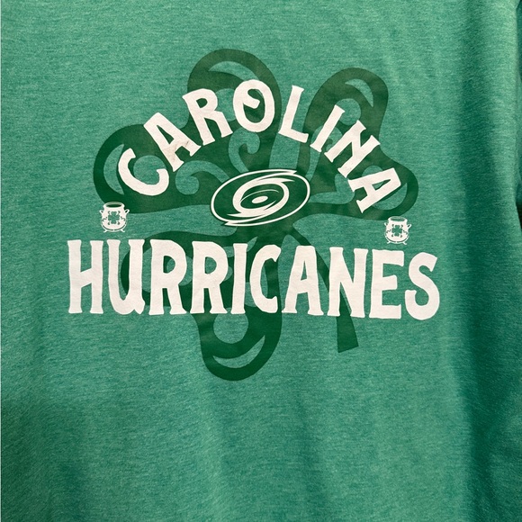 Carolina Hurricanes Green T-Shirt - Picture 2 of 4